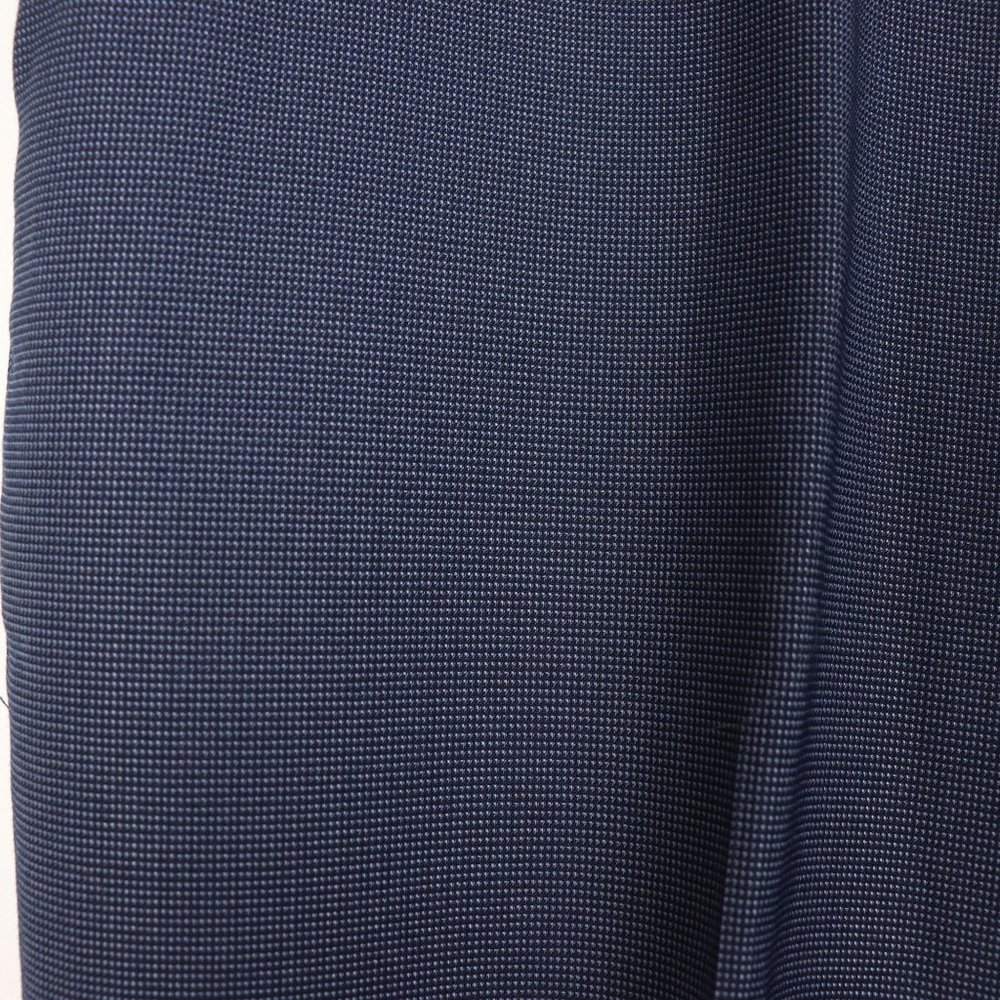 NWT Perry Ellis Bering Sea Blue Slim Fit Pin Check Dress Pants - Picture 7 of 7